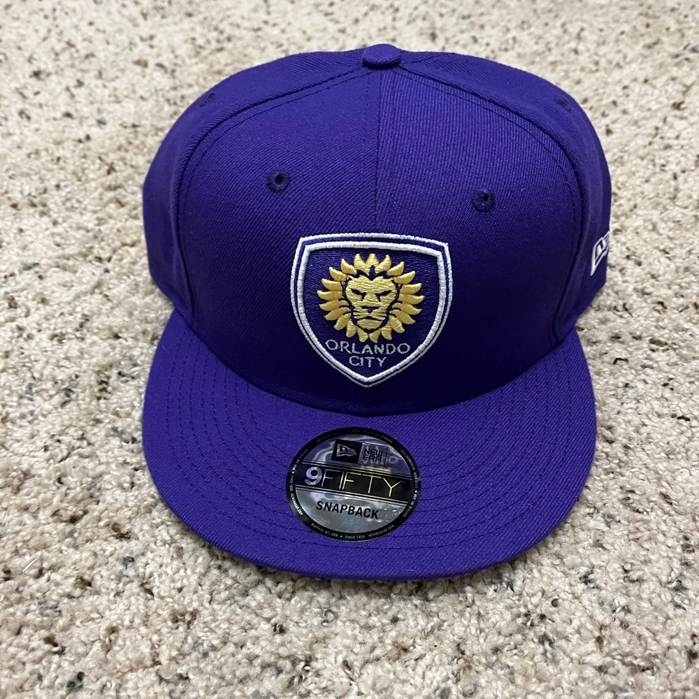 Orlando City Lions SC New Era 9FIFTY MLS Adjustable Snapback Cap